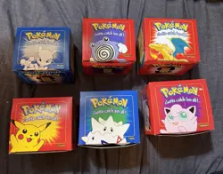 BURGER KING 1999 POKEMON 23K GOLD PLATED TRADING CARD COMPLETE SET 6/6 SEALED - Image 1