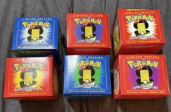 BURGER KING 1999 POKEMON 23K GOLD PLATED TRADING CARD COMPLETE SET 6/6 SEALED - Image 3