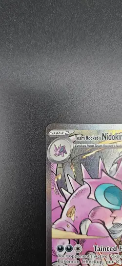 Team Rocket's Nidoking ex 233/182 SIR SV10: Destined Rivals - Pokemon Card - NM - Image 2