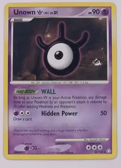 Pokemon Card Legends Awakened Unown [W] 80/146 Uncommon - Image 1