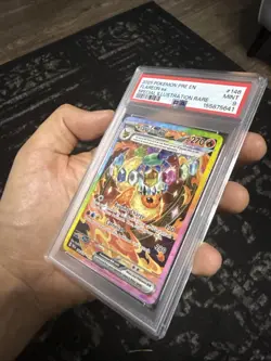 PSA 9 Flareon EX SIR 146 PRISMATIC EVOLUTIONS Pokemon Card 2025 SI - Image 4