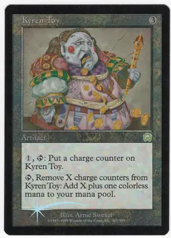 Kyren Toy 1999 Mercadian Masques FOIL Colorless Rare Artifact MTG NM AZ1 - Image 1