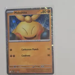 Nintendo Pokemon TCG Makuhita Meiji Promo 068 Promo Holo 80 HP EN - Image 1
