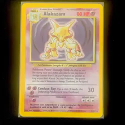 Wizards of the Coast Alakazam 1/102 Base Set Shadowless Holo Rare (1999) - Image 1