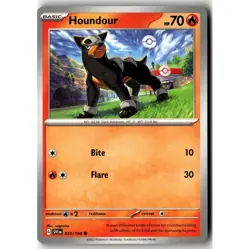 Houndour 033/198 Scarlet & Violet - Regular Common - Pokemon TCG Card - Image 1