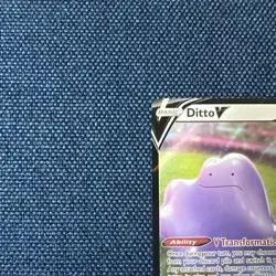 Pokemon Ditto V #050/072 Shining Fates Ultra Rare Holo NM - Image 2