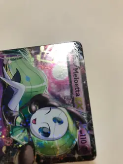 Pokemon TCG Meloetta-EX Legendary Treasures RC11/RC25 Holo Rare MP - Image 2
