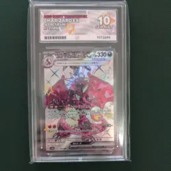 2023 Ace 10 Slab Charizard SSR 331/190 Shiny Treasure Ex Japanese Pokemon - Image 1