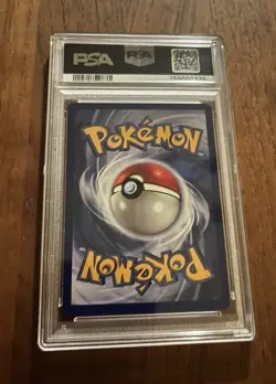 1999 POKEMON FOSSIL #5 GENGAR-HOLO PSA 8 - Image 2