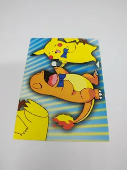 MINT Pokemon Singing Charmander & Pikachu P06 Of 6 Topps Series 3 Puzzle - Image 3