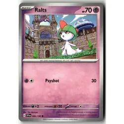 Ralts 084/198 Scarlet & Violet - Regular Common - Pokemon TCG Card - Image 1