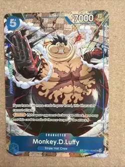 Monkey.D.Luffy OP11-058 TR - Carrying On His Will (OP13) NM - Image 1