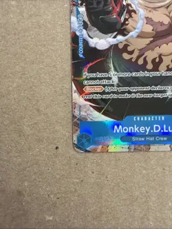 Monkey.D.Luffy OP11-058 TR - Carrying On His Will (OP13) NM - Image 5