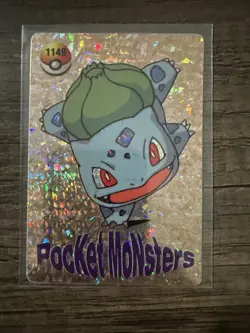Bulbasaur #1149 Vintage Prism Vending Machine Card Pocket Monsters Pokemon - Image 1