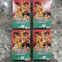 LOT OF 4 DECKS Bandai One Piece Card Game Starter Deck EX Luffy & Ace ST-30 - Image 1