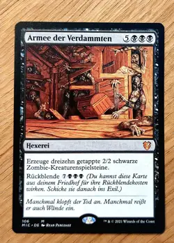 MTG Magic: Armee der Verdammten,Army of the Damned, DEUTSCH, Zombies - Image 1