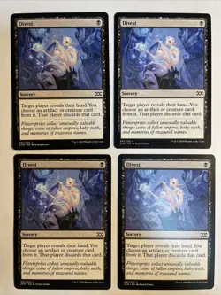 4x Mtg Double Masters Divest NM Magic The Gathering - Image 1