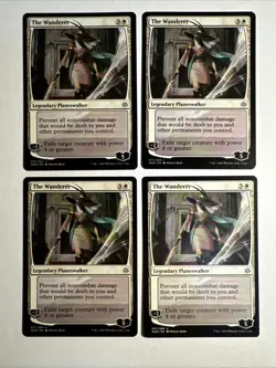 4x Mtg War Of The Sparks The Wanderer NM Magic The Gathering - Image 1