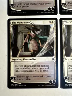 4x Mtg War Of The Sparks The Wanderer NM Magic The Gathering - Image 2