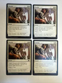 4x Mtg Modern Horizons Shelter NM Magic The Gathering - Image 1