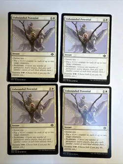 4x Mtg Modern Horizons 2 Unbounded Potential NM/M Magic The Gathering - Image 1