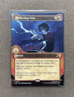 Deflecting Swat (Showcase) - Ex - Avatar: The Last Airbender - MTG English - Image 1
