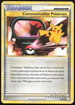 Carte Pokemon Communication Pokemon 98/123 HeartGold SoulSilver Francais - Image 1
