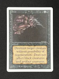 MTG TERROR Unlimited Edition Regular MT+ Common Magic The Gathering - Image 1