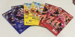 6 Pack Lot~One Piece ‘HEROINES/AZURE SEVEN/KAMI’s ~Sleeved Extra Booster Packs - Image 1