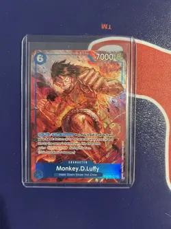 Monkey D. Luffy - OP02-062 Alt Art - Paramount War - One Piece English - Image 1