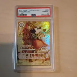 Disney Lorcana Fabled Minnie Mouse Sweetheart Princess Iconic 241 PSA 10 - Image 1