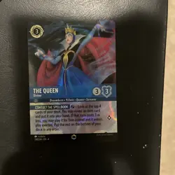 Lorcana The Queen Diviner Enchanted 218/204 Ursula’s Return NM - Image 1