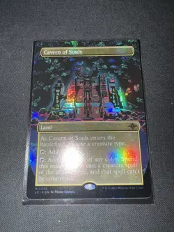Cavern of Souls (Borderless) - Foil - Mint - MTG - Caverns of Ixalan - Image 1