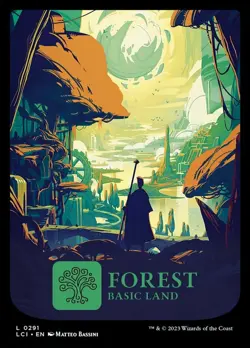 1 x Forest (0291) - The Lost Caverns of Ixalan - NM-Mint - MTG - Image 1