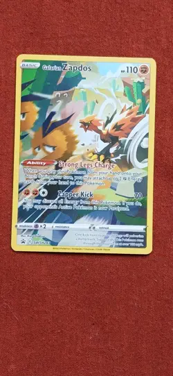Galarian Zapdos SWSH283 SWSH: Sword & Shield Promo Cards Holo - Image 1