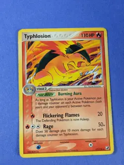 Typhlosion - 17/115 - Rare EX Promotional - Pokemon Card - MP - Image 1