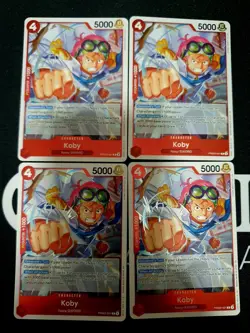 🔥 Koby R Premium Booster -The Best- Vol. 2 PRB02-001 Playset 4x cards - English - Image 1