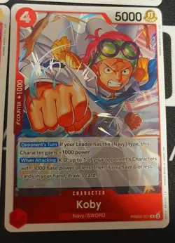 🔥 Koby R Premium Booster -The Best- Vol. 2 PRB02-001 Playset 4x cards - English - Image 2