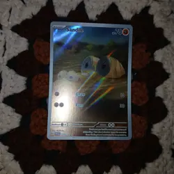 Sandile 216/198 Scarlet & Violet Illustration Rare Pokemon Card NM - Image 5
