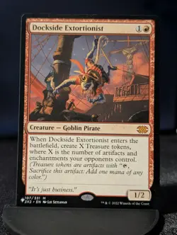 Dockside Extortionist #107 Mythic Regular The List MTG NM - Image 1