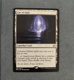 MTG Eye of Ugin MM2 242 Rare Regular English Legendary Land NM - Image 1