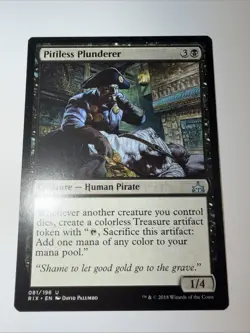 Pitiless Plunderer #81 Rivals of Ixalan Regular Uncommon - Image 2