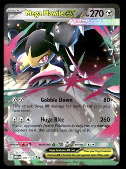 Mega Mawile ex - 094/132 - Mega Evolution (MEG) Pokemon TCG - Image 1