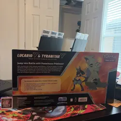 Pokemon TCG Lucario V & Tyranitar V Collector's Box - 14 Packs 820650856716 - Image 2