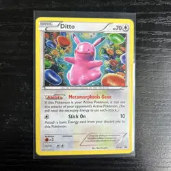 Ditto Pokemon TCG XY Black Star Promos Holo XY40 (LP) - Image 1