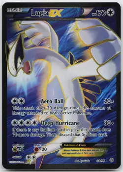 Lugia EX (94 Full Art) Ultra Rare XY - Ancient Origins 94/98 Pokemon TCG - Image 1