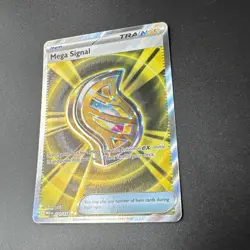 Mega Signal 171/132 Me01: Mega Evolution Holo Pokemon Near Mint - Image 3