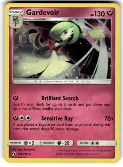 2018 Pokemon Lost Thunder Gardevoir #141/214 - Image 1