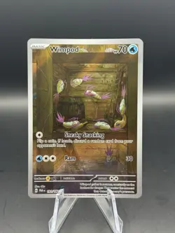 Pokemon - Wimpod - 191/182 - SV04: Paradox Rift - Holo - Illustration Rare NM - Image 1
