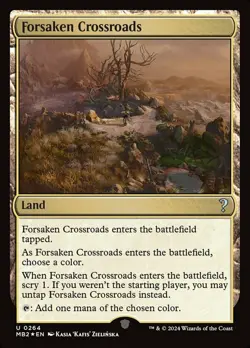 1 x Forsaken Crossroads - Foil - Mystery Booster 2 - Light Play - MTG - Image 1